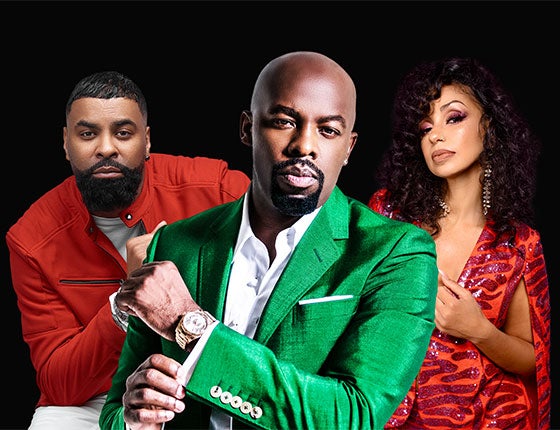Joe with Ginuwine and Mýa