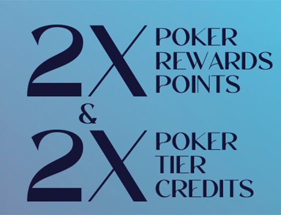 2X Poker Rewards