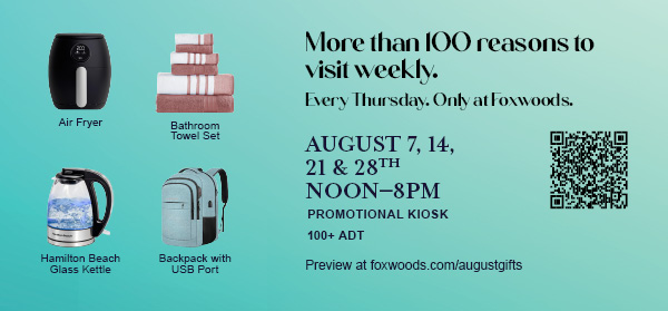 NCM Aug 7-28 Gift and Go