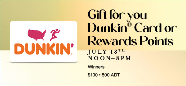 NCM July 18 Dunkin