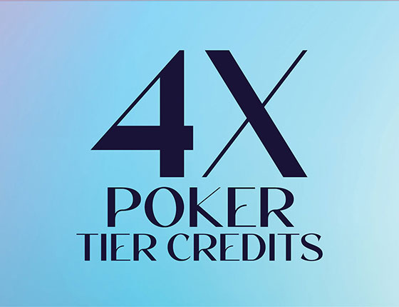 4x Poker Tier Credits