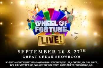 Wheel of Fortune Live! 2 Free Tickets